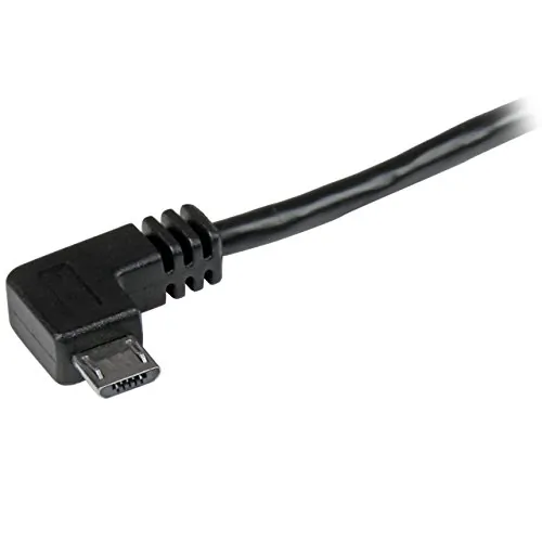 STARTECH USB2AUB2RA1M — CHARGE AND SYNC YOUR MICRO-USB DEVICE FROM A HARD TO REACH USB-PORT - 3FT USB A