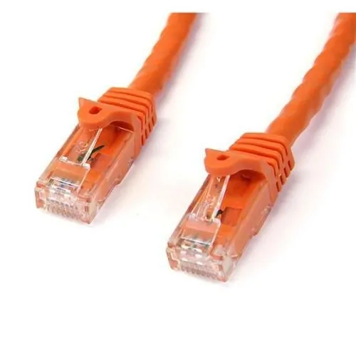 STARTECH N6PATCH3OR — 3FT ORANGE CAT6 ETHERNET CABLE DELIVERS MULTI GIGABIT 1/2.5/5GBPS & 10GBPS UP TO