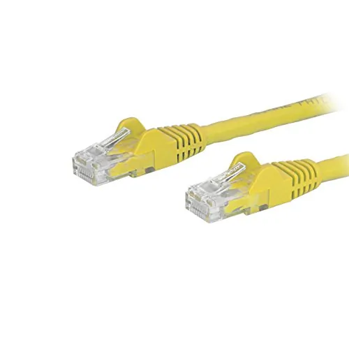 STARTECH N6PATCH2YL — 2FT YELLOW CAT6 ETHERNET CABLE DELIVERS MULTI GIGABIT 1/2.5/5GBPS & 10GBPS UP TO