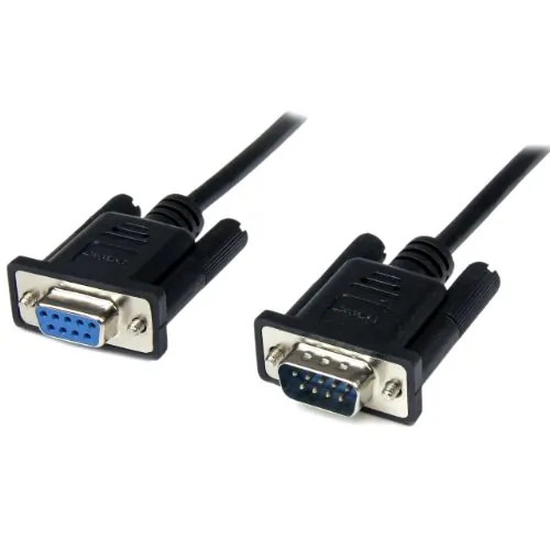 STARTECH SCNM9FM2MBK — CONNECT YOUR SERIAL DEVICES, AND TRANSFER YOUR FILES - 2M DB9 NULL MODEM CABLE -