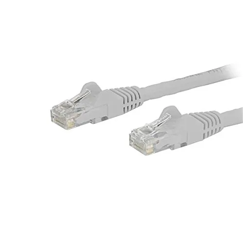 STARTECH N6PATCH5WH — 5FT WHITE CAT6 ETHERNET CABLE DELIVERS MULTI GIGABIT 1/2.5/5GBPS & 10GBPS UP TO