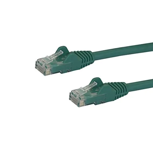 STARTECH N6PATCH14GN — 14FT GREEN CAT6 ETHERNET CABLE DELIVERS MULTI GIGABIT 1/2.5/5GBPS & 10GBPS UP TO
