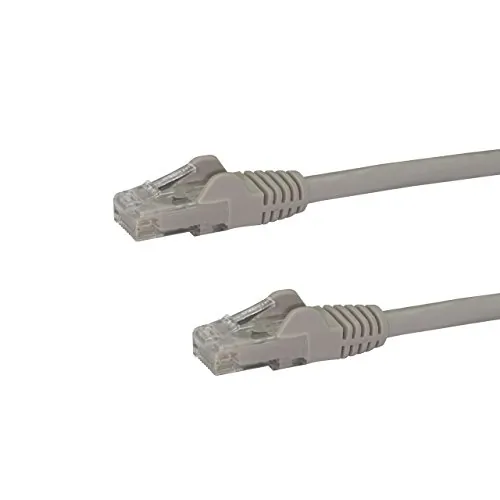 STARTECH N6PATCH2GR — 2FT GRAY CAT6 ETHERNET CABLE DELIVERS MULTI GIGABIT 1/2.5/5GBPS & 10GBPS UP TO 1