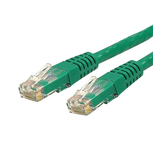 STARTECH C6PATCH12GN — 12FT GREEN CAT6 ETHERNET CABLE DELIVERS MULTI GIGABIT 1/2.5/5GBPS & 10GBPS UP TO