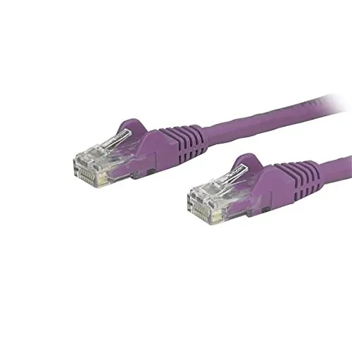 STARTECH N6PATCH4PL — 4FT PURPLE CAT6 ETHERNET CABLE DELIVERS MULTI GIGABIT 1/2.5/5GBPS & 10GBPS UP TO