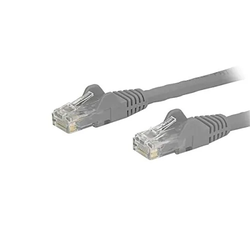 STARTECH N6PATCH14GR — 14FT GRAY CAT6 ETHERNET CABLE DELIVERS MULTI GIGABIT 1/2.5/5GBPS & 10GBPS UP TO