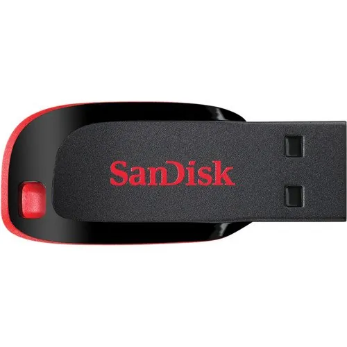 Western Digital SDCZ50032GA46 - SanDisk Cruzer Blade USB Flash Drive, 32GB - Secure Access
