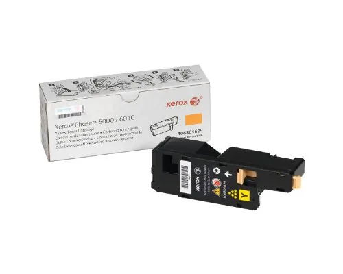 XEROX XER106R01629 — Xerox Toner Cartridge - Laser - 1000 Pages - Yellow - 1 Each