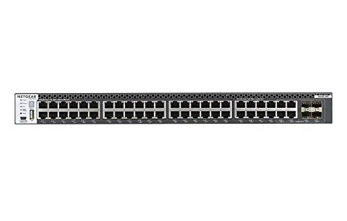 NETGEAR XSM4348CS-100NES — M4300-48X 48 PORT 10 GIGABIT MANAGED SWITCH