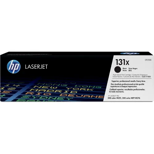 HP CF210X-ER — HP 131X (CF210X) Toner Cartridge - Single Pack - Laser - 2400 Pages - Black - 1 Each