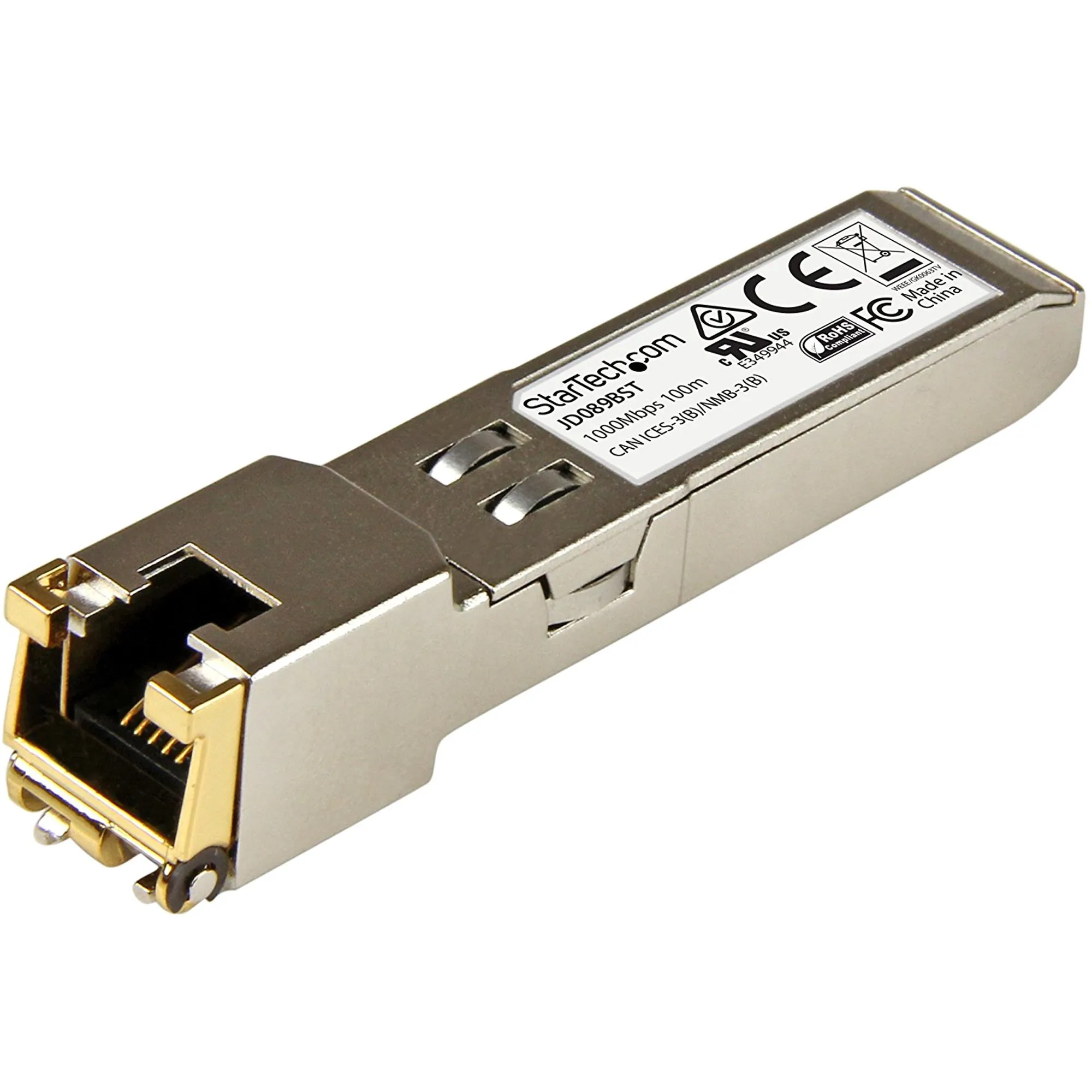 STARTECH JD089BST — HPE JD089B COMPATIBLE SFP - 1GBE