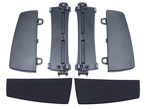 KINESIS AC820-BLK — THE KINESIS FREESTYLE VIP3 ACCESSORY KIT WITH INTEGRATED PALM SUPPORTS EASILY IN