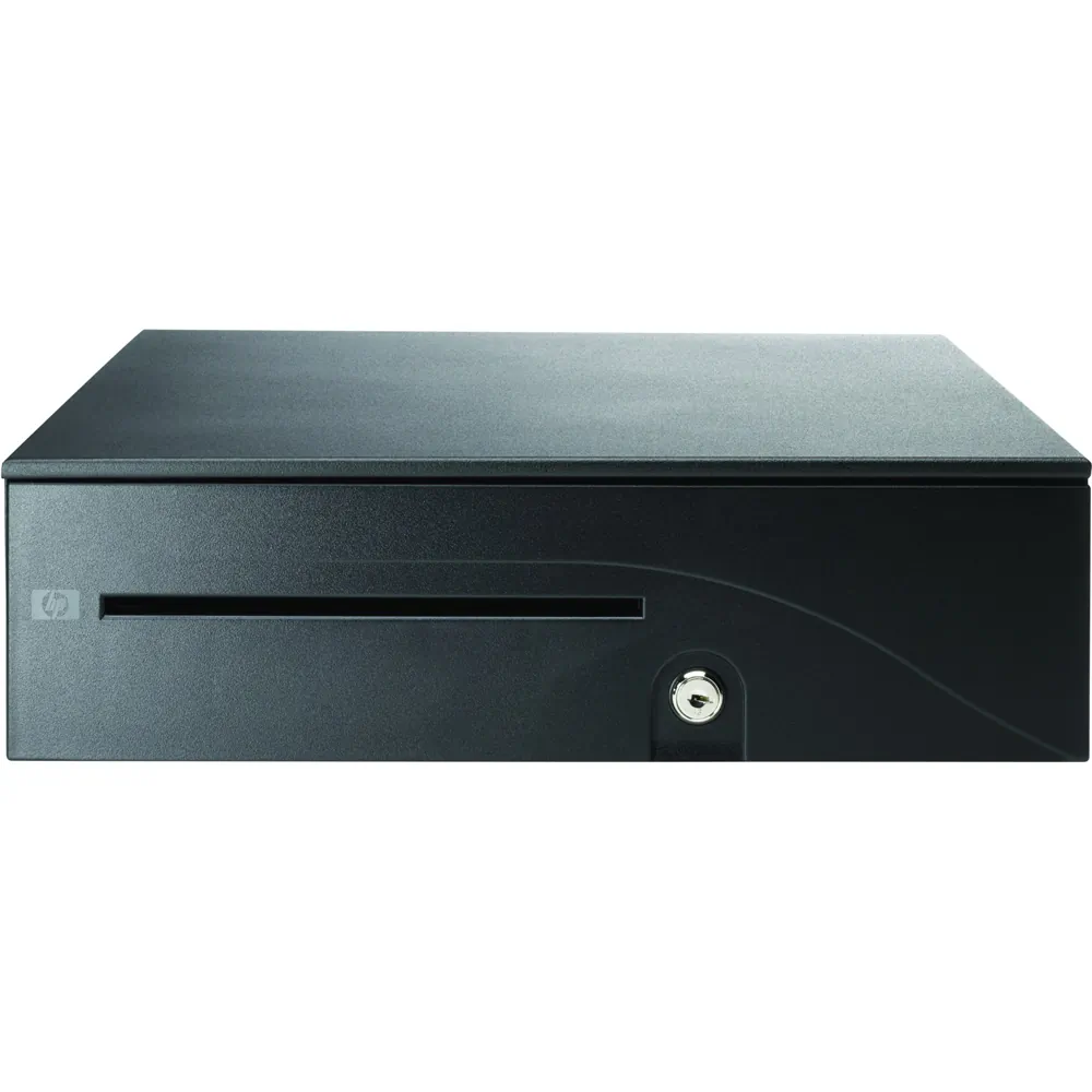 HP FK182AA#ABA — CASH DRAWER - COLD-ROLLED STEEL PLATE - CARBONITE - ROBUST CONSTRUCTION DESIGNED
