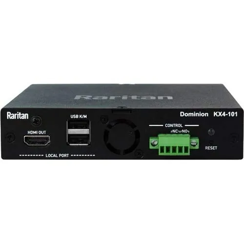 Raritan DKX4-101 — SINGLE PORT, ULTRA HD, 4K, HIGH-PERFORMANCE KVM-OVER-IP SWITCH, HDMI/USB PASS-TH