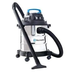 Cleva VOC507S - Vacmaster 5 Gallon Stainless Steel WetDry Vacuum