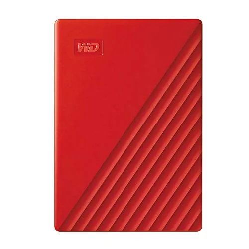 Western Digital WDBPKJ0040BRD-WESN — MY PASSPORT PORTABLE 4TB - RED