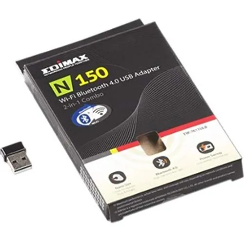 NETALLY US-WIFI-BT-USB — EDIMAX N150 Wireless USB Adapter with Bluetooth 4.0