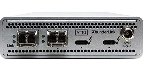 Atto Technology TLN3-3102-D00 — Thunderbolt 3 SFP+ Adapter for 10GbE Connectivity