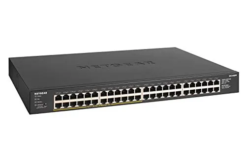 NETGEAR GS348PP-100NAS — SWITCH - GS348PP - DESKTOP - WIRED - 1GBPS - NETWORKING / PORTS QTY: 48 - GIGABI