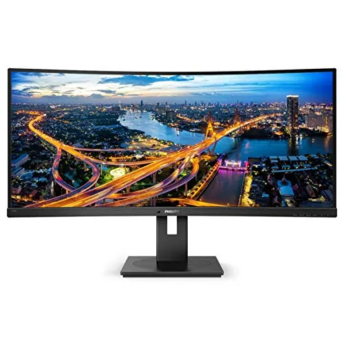 Philips 346B1C — 34 inch Monitor, Cuved, LED, UltraWide QHD, USB-C