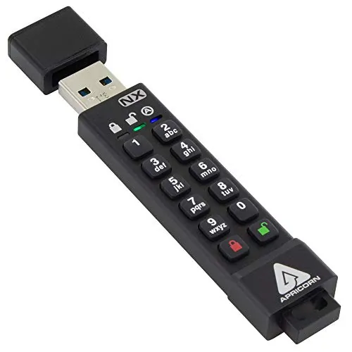 Apricorn ASK3-NX-16GB — 16GB 256B AES XTS ENCRYPTED SECR USB 3.0