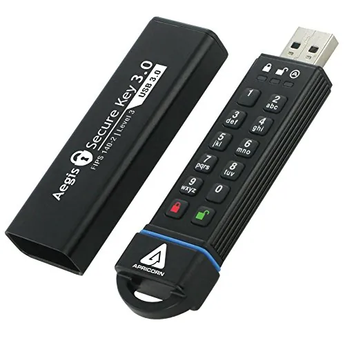 Apricorn ASK3-60GB — 60GB 256B AES XTS ENCRYPTED SECR USB 3.0