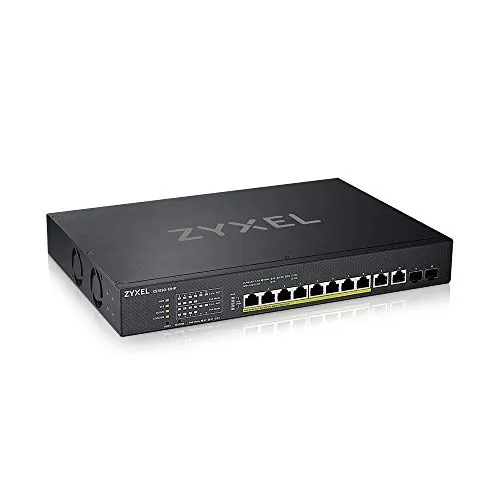 ZYXEL XS1930-12HP — XS1930-12HP - 8 PORT MULTI-GIG BASE-T POE++ (375W) SMART MANAGED SWITCH + 2 MGIG