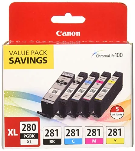 CANON 2021C007 — 5PK PGI-280XL/CLI-281 CLR