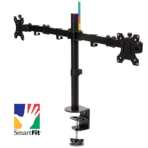 KENSINGTON K55409WW — SMARTFIT  ERGO DUAL EXTENDED MONITOR ARM