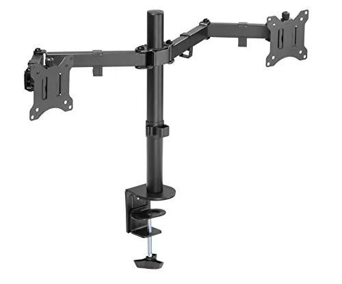 AMER NETWORKS 2EZCLAMP — TILTING DESIGN FOR MULTIPLE VIEWING ANGLES VESA PLATE HEIGHT ADJUSTMENT 360 ROTA