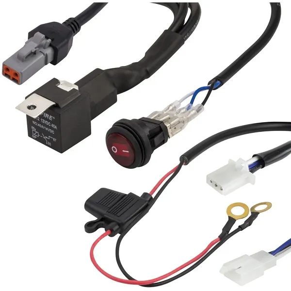 HEISE LED Lighting Systems HE-SLWH2 - HEISE ATP Wiring Harness & Switch Kit - 1 Lamp Universal