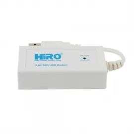 Hiro H50228 — Hiro Network H50228 V92 56K External USB Modem Retail