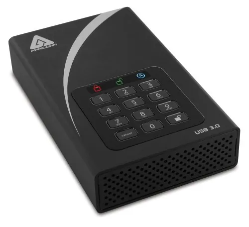 Apricorn ADT-3PL256F-10TB — FIPS VALIDATED,10TB USB3.0 256B ENCRYPTN