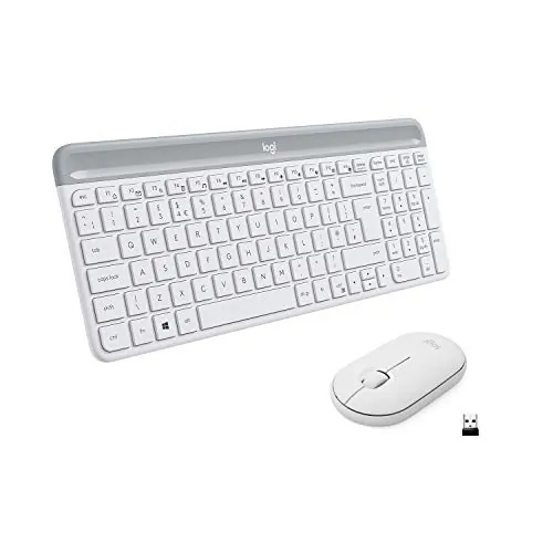 Logitech 920-009443 — LOGITECH MK470 WIRELESS COMBO-OFF WHITE