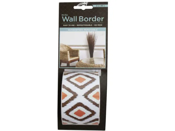 bulk buys FD308 - Diamond Wall Border with Easy Dispenser - Stylish Decor