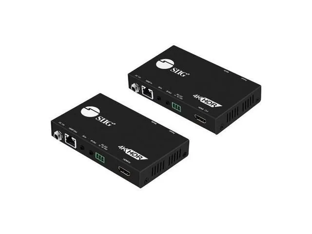 Siig CE-H23311-S1 — 4K HDR HDMI20 HDBASET EXTENDER