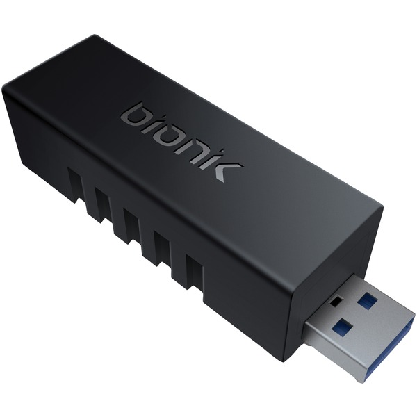 BIONIK DG-BNK-9018 - GIGANET ADPTR SWITCH BLK