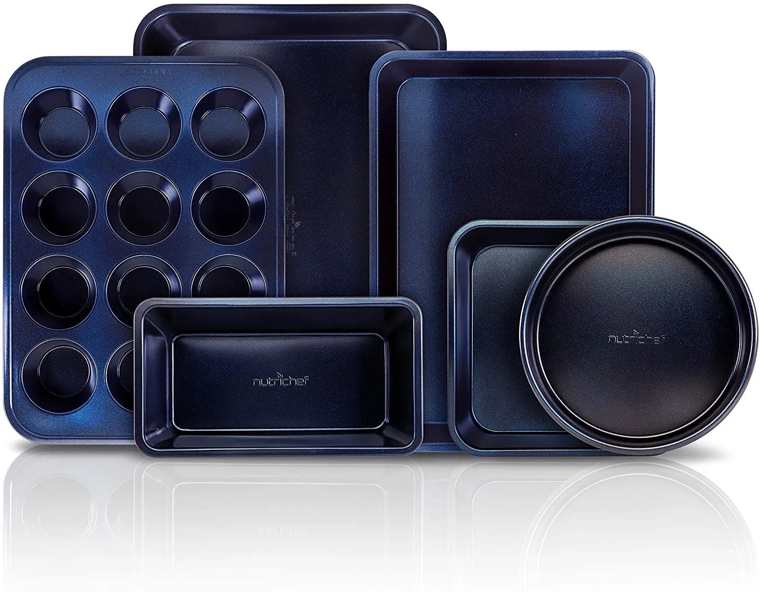 NUTRICHEF NCBK6TRB — 6PC BKWARE SET