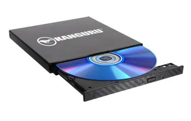 KANGURU U3-BDRW-SL — KANGURU SLIM BLU-RAY BURNER 6X, DVD, TAA COMPLIANT, USB POWERED, USB 3.0