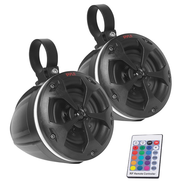 PYLE PLUTV44BTR - 4 WTPF SPEAKERS W LGHT