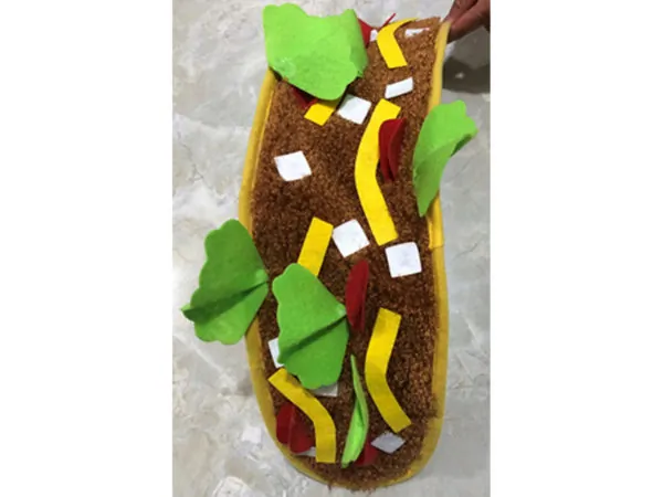 Bulk Buys VR120 — Funny Taco Costume Hat for Kids and Adults