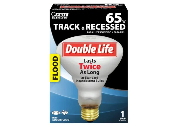 Bulk Buys GS415 — Feit Electric 65W BR30 Incandescent Flood Light Bulb