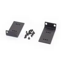 BLACK BOX CORPORATION KV0004A-RMK — RACKMOUNT KIT FOR 1 UNIT IN 1U FOR FREEDOM II KM 4-PORT SWITCH - KV0004A-R2