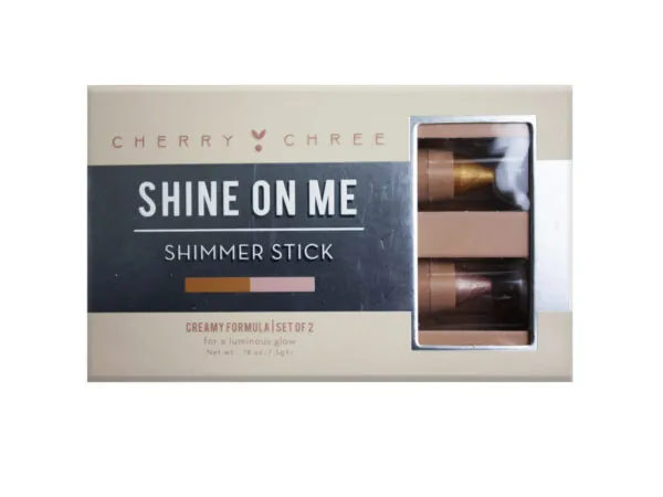 Bulk Buys MK327 — Shimmer Stick Duo - Gold & Champagne Glow