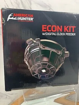 American Hunter AH-ECON-KIT — Compact ECON Feeder with Custom Timer Settings