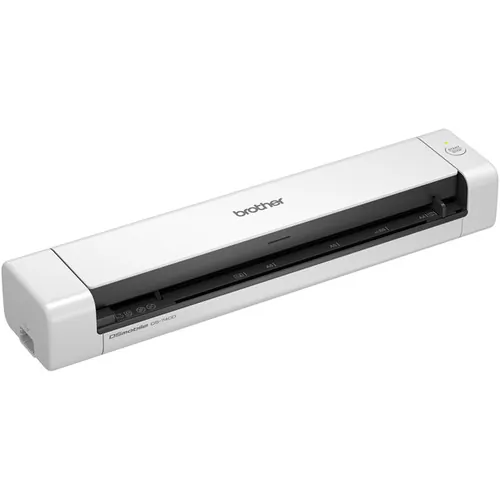 Brother DS740D — Brother DSMobile DS-740D Sheetfed Scanner - 600 dpi Optical - 24-bit Color - 8-bit Grayscale - 16 ppm (Mono) - 16 ppm (Color) - Duplex Scanning - USB