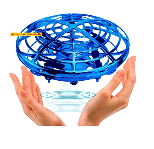 WORRYFREE GADGETS BLUE-UFO-HOVERSTAR - HOVER STAR MOTION CONTROLLED