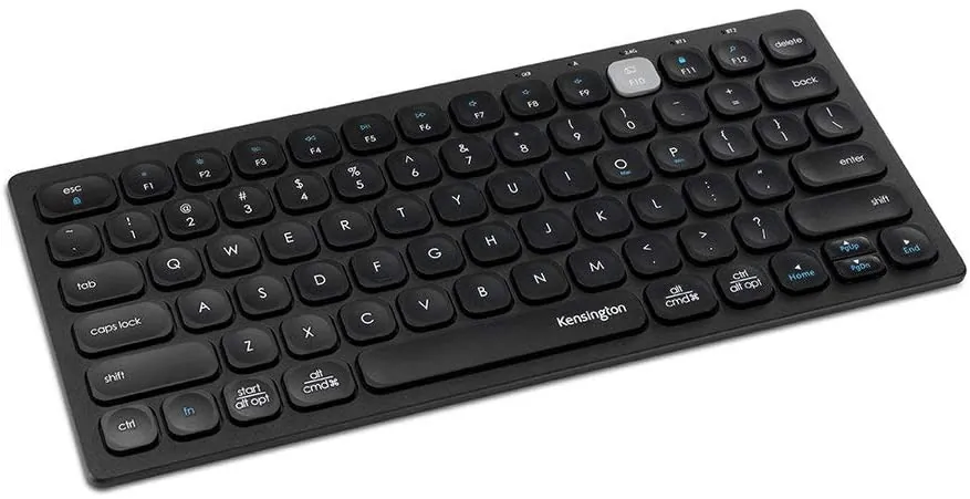 KENSINGTON K75502US — MULTI-DEVICE DUAL WIRELESS COMPACT KEYBOARD