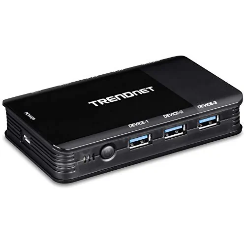 TRENDNET TK-U404 — 4 COMPUTER 4-PORT USB 3.1 SHARING SWITCH