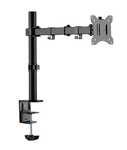 AMER NETWORKS EZCLAMP — ADJUSTABLE SWIVEL ARM CABLE MANAGEMENT TILT DESIGN FOR MULTIPLE VIEWING ANGLES
